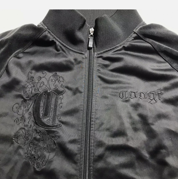 90s coogi zip up track jacket size large - Picture 4 of 11